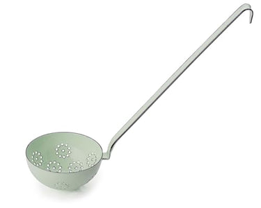 Riess, 0310-006, Schaumlöffel 9, CLASSIC - BUNT/PASTELL, Farbe Nilgrün, Durchmesser 9 cm, Höhe 8 cm, Emaille im Sale